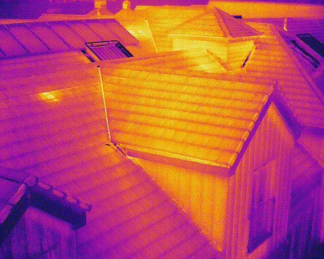 Thermal Imaging Roof Survey Image Crewe